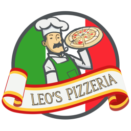 Leo pizzeria logo.